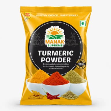 MANAK SUPREME TURMERIC POWDER 500 GM