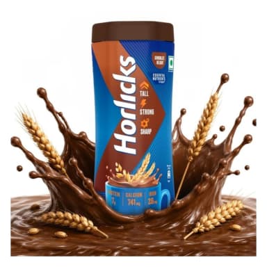 चॉकलेट हॉर्लिक्स 500G आइकॉन जार उमड़