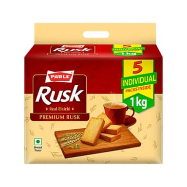 र१५० पारले रस्क 1kg X 8p 240/-