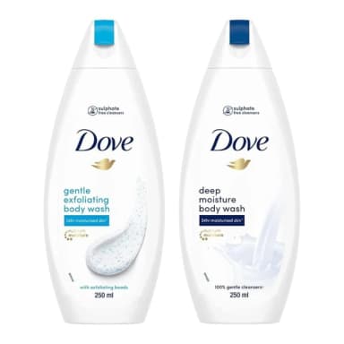 धोवे जेंटल एक्सफोलिएटिंग बव 250ML