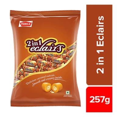 ः४२६ पारले __मकबतोख०__इन 1 Eclairs 241.58g X 36पब 50/-